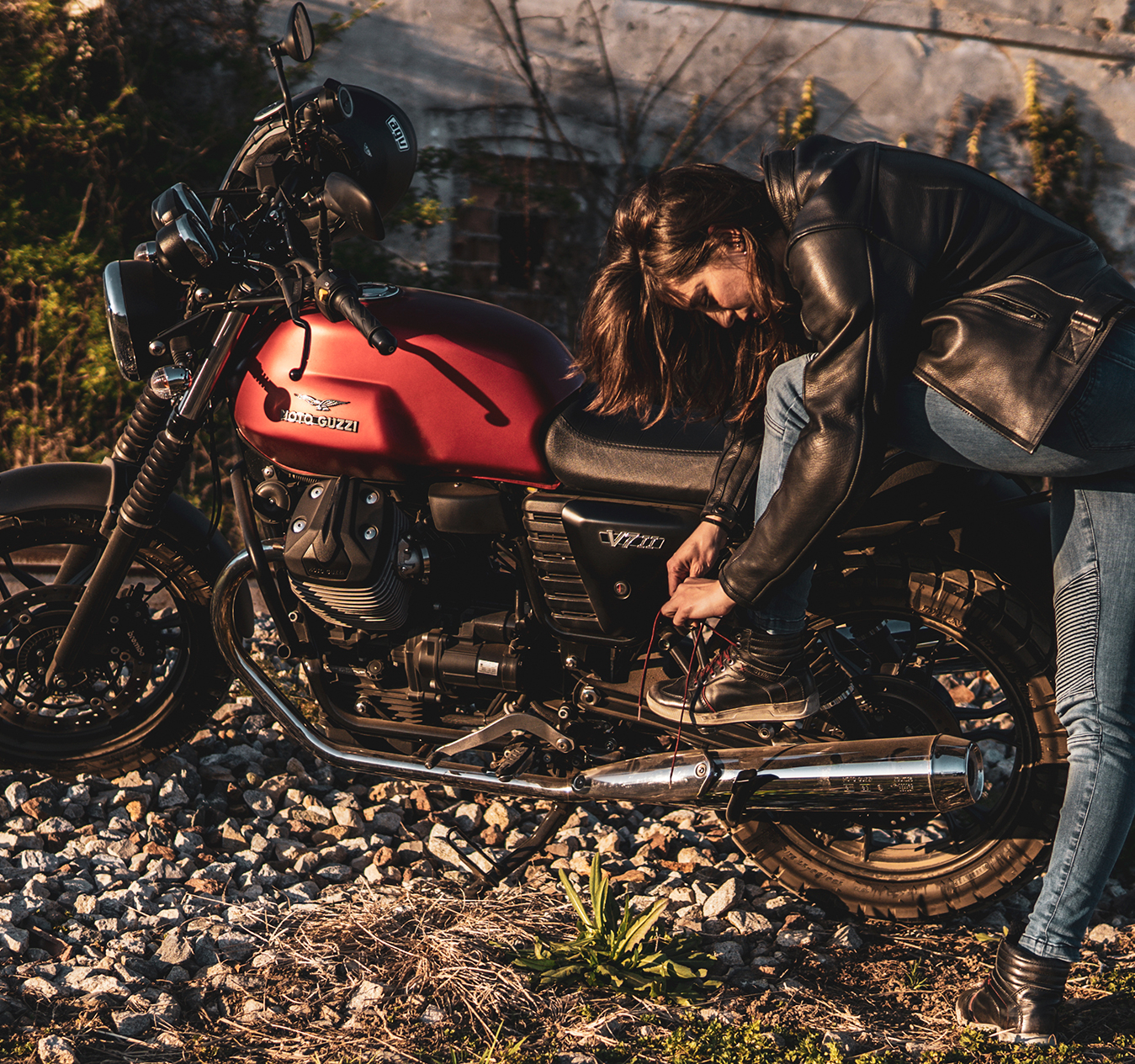 Gli stivali da moto sono di moda?