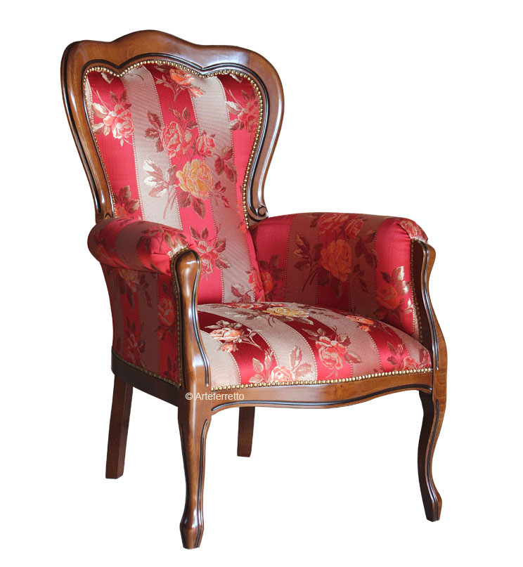 Polstersessel mit Armlehnen | Frank Möbel by Arteferretto