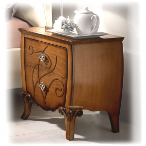 table de chevet, chevet, bout de lit, chambre adulte, mobilier classique de chambre