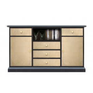 Meuble TV/Buffet polyvalent, meuble tv 130 cm, meuble buffet 130 cm, meuble style contemporain support tv ou buffet