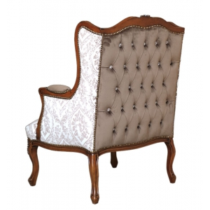 Sessel Bergere klassisch in Samt