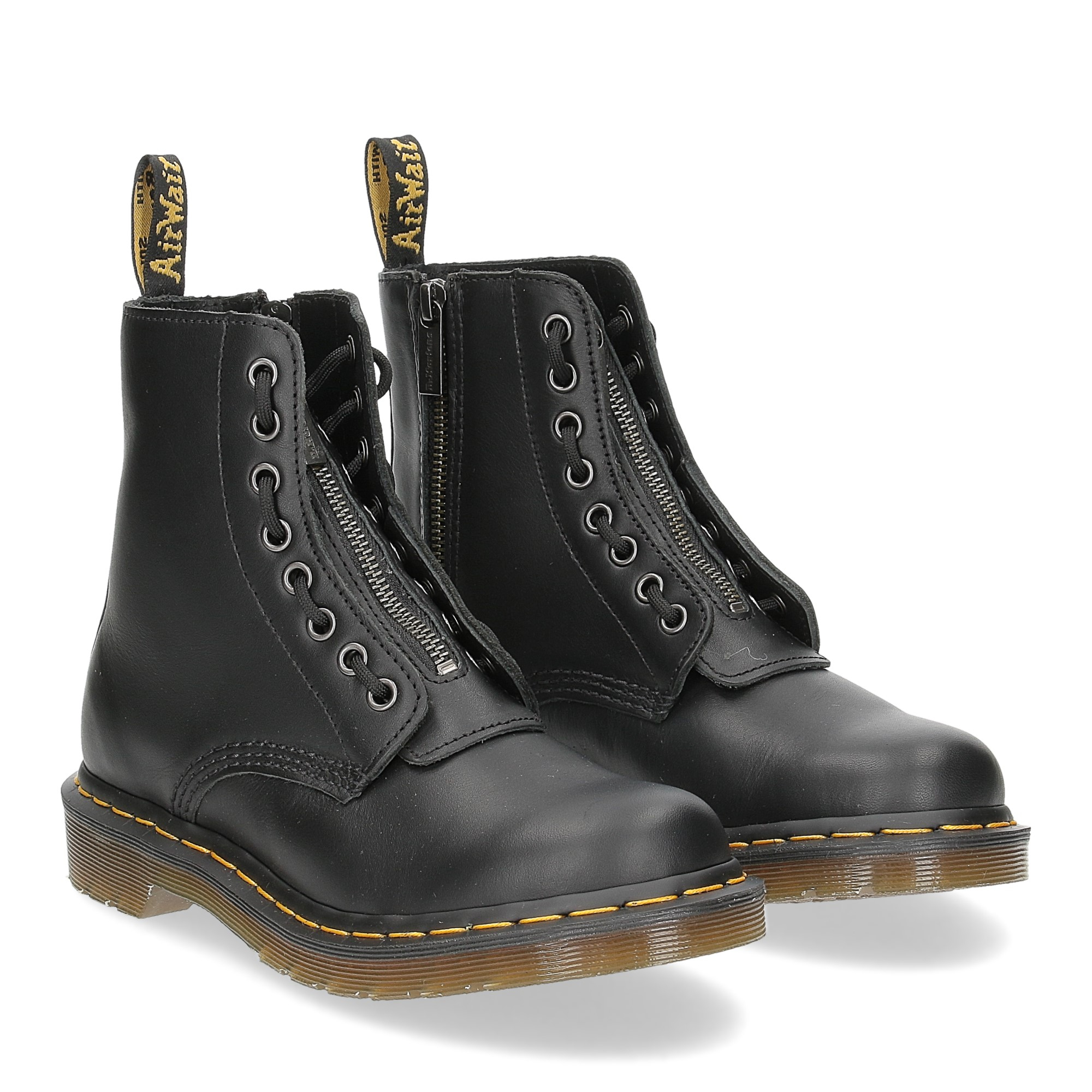 dr martens 1460 pascal front zip