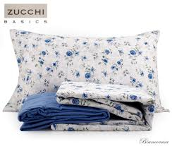 Completo Letto Flanella Zucchi Sweetness 100 Cotone Made In Italy