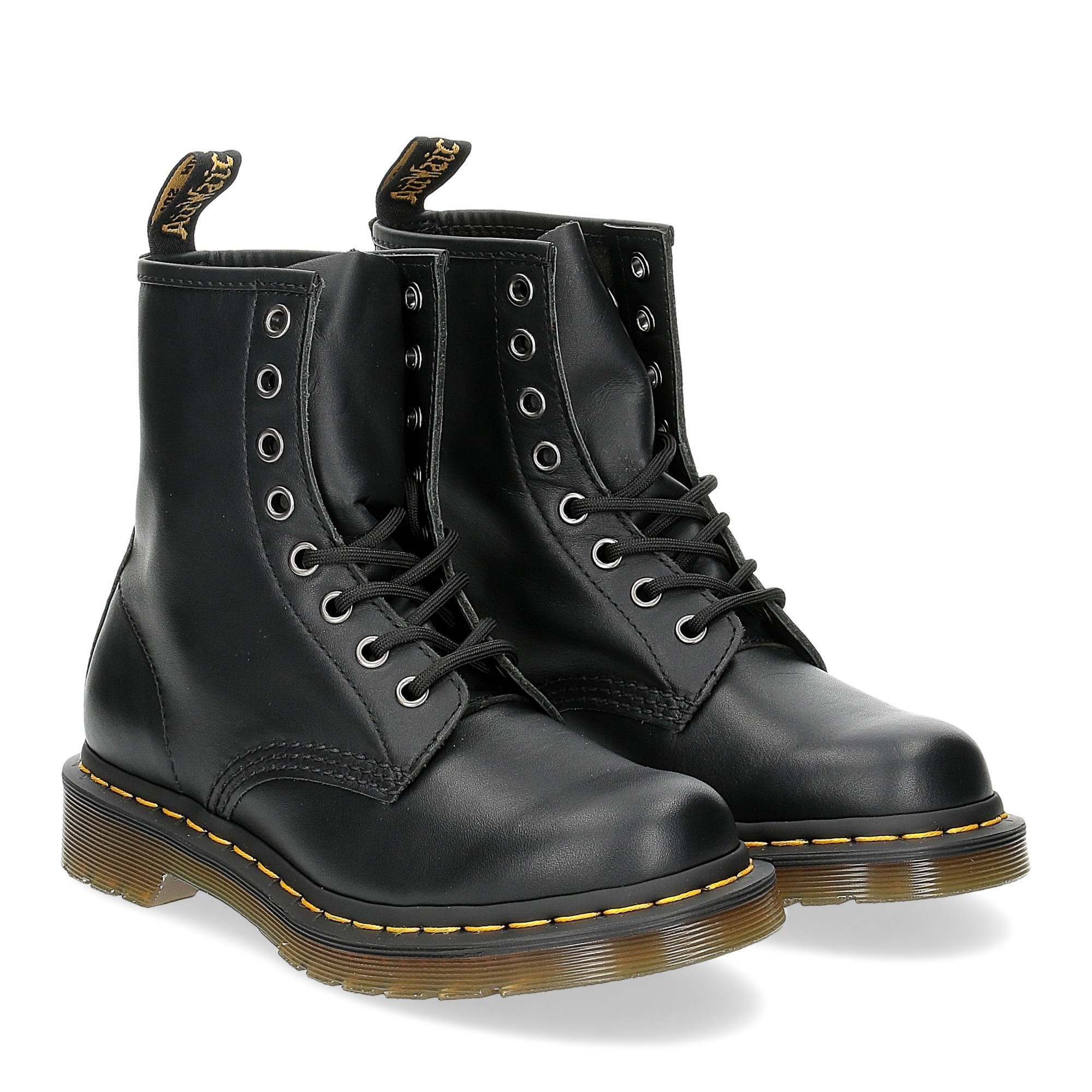 Dr. Martens Anfibio Donna 1460 black nappa Al Siletto Al Siletto