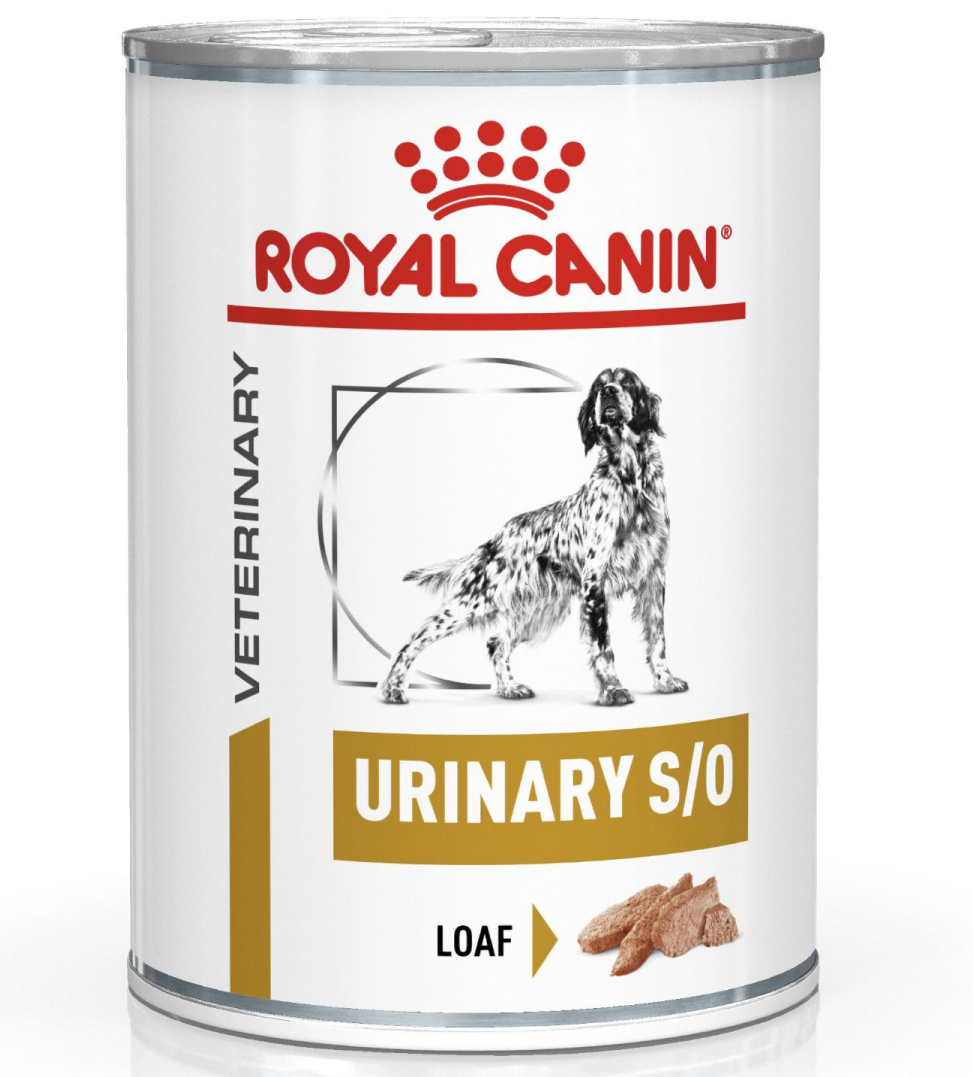 Royal Canin Veterinary Diet Canine Urinary S/O 410g x 12 lattine
