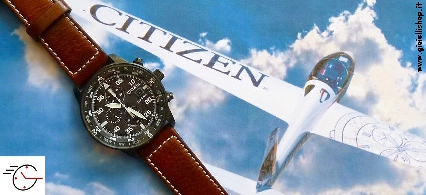 Citizen Crono Aviator, eco-drive citizen, orologio crono Citizen