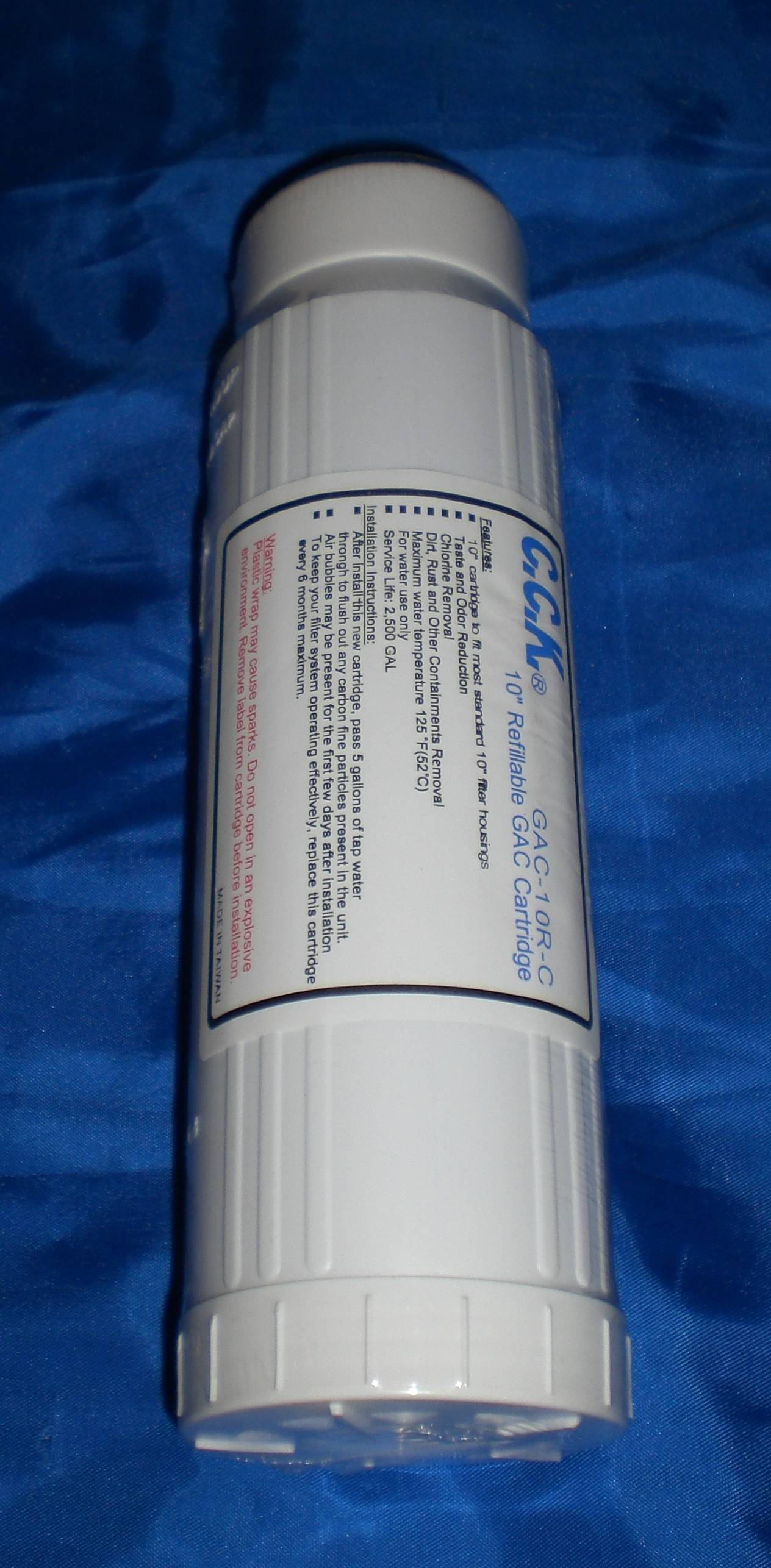 Filtro cartuccia acqua carboni attivi per depuratori osmosi GiesseAcqua