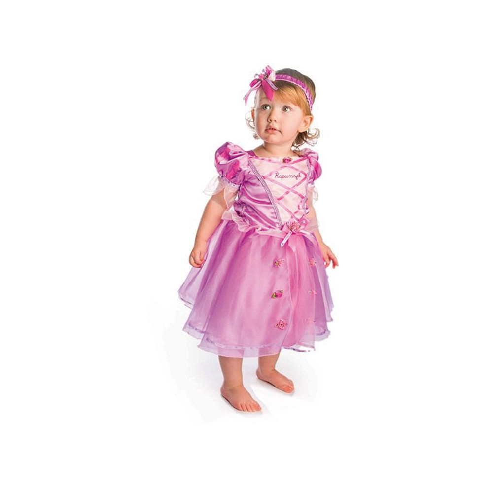 Costume Neonata Principessa Frozen 12/24 Mesi Travestimento Carnevale Bimba  Kids Azzurro