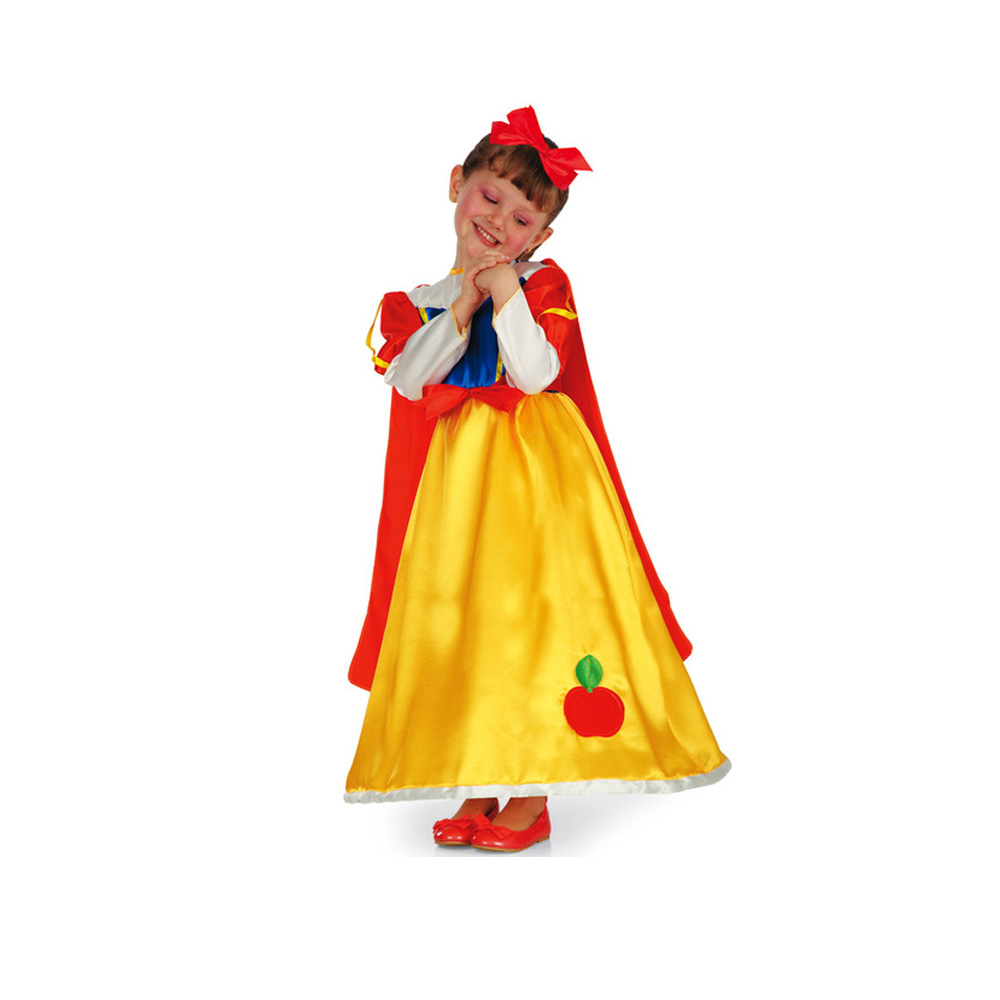 Vestito Carnevale Frilly 6-7 Anni Cancelleria Party Papiro Ercolano