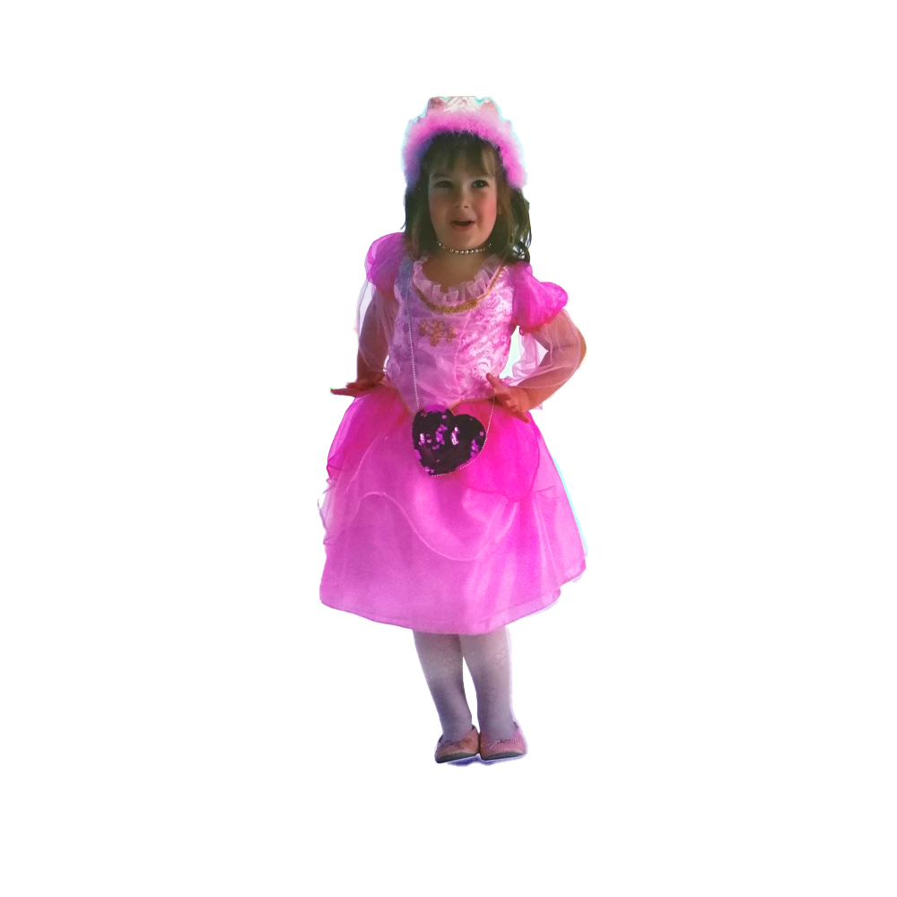 COSTUME CARNEVALE BARBIE 3-5 ANNI