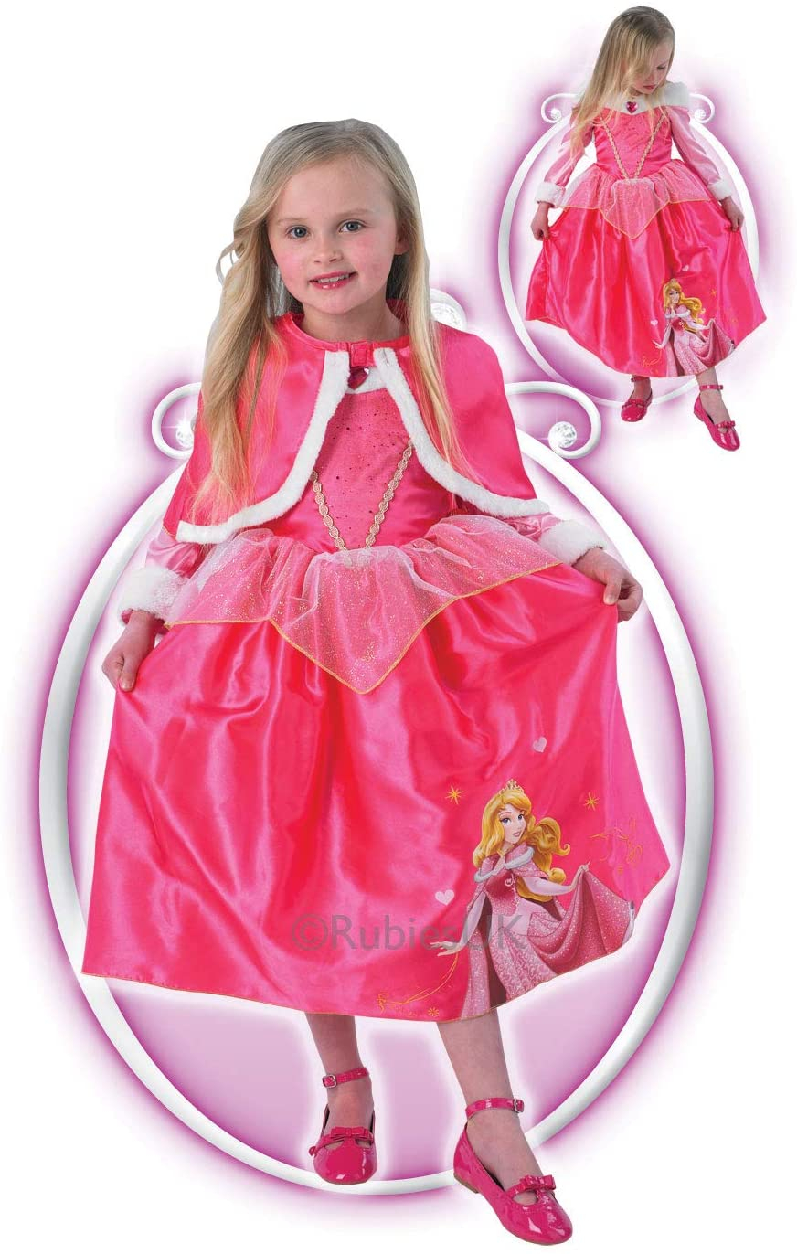 Vestito Carnevale Bella Addormentata 3-4 Anni Cancelleria Party Papiro  Ercolano