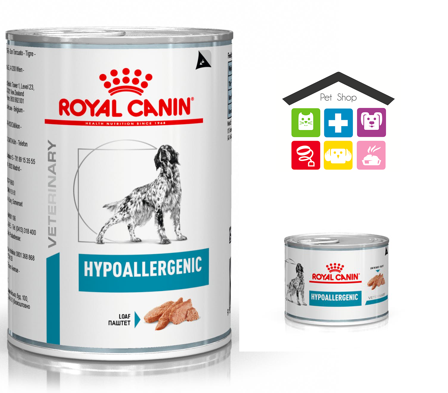 Royal canin outlet hypoallergenic cane