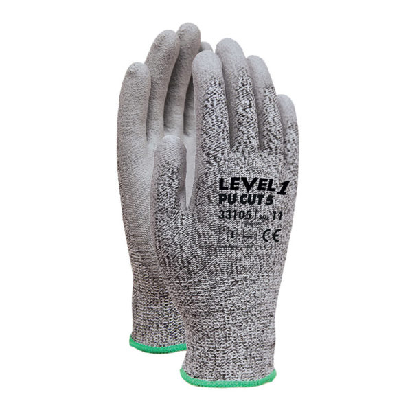 Guanti Da Lavoro Antitaglio Blackrock Magnesium-NS – Livello Taglio 5, Rivestimento In Nitrile Sabbioso, Vestibilità Sicura – Uomo E Donna