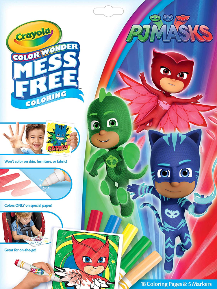 Crayola Color Wonder PJ Masks Colori Creatività Bambini