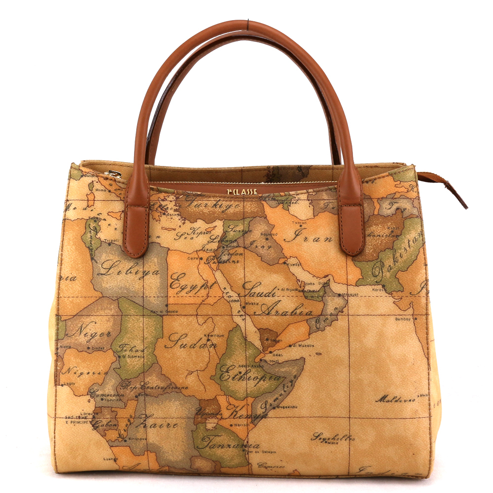 Borsa A Mano Con Tracolla Media Geo Classic Alviero Martini, 40% OFF