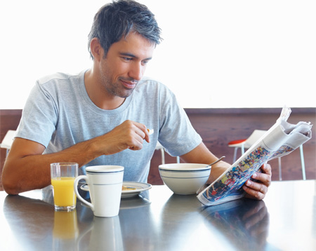 Breakfast puts creativity into motion but it has to be 