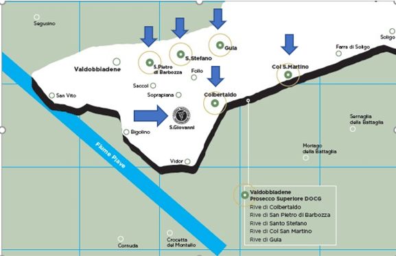 Le meravigliose Rive, l'eccellenza del Valdobbiadene DOCG e patrimonio Unesco