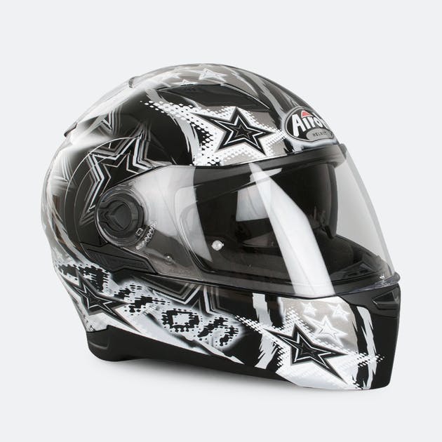 Casco Integrale Airoh Movement Start Black, Fresia Moto