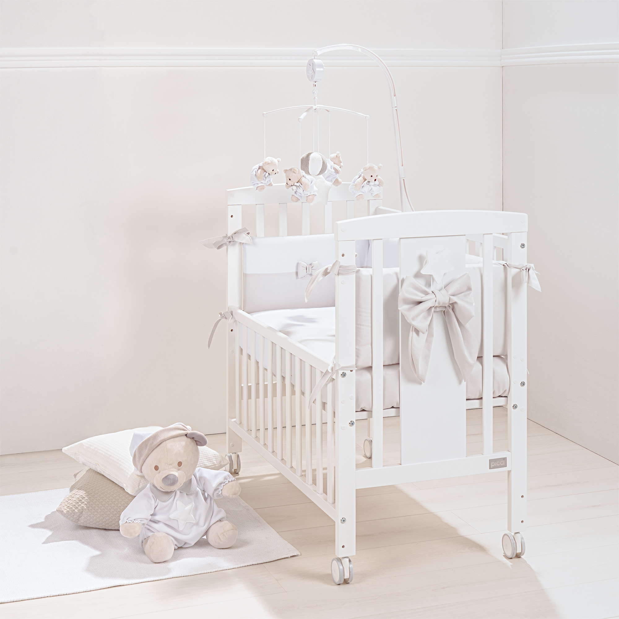 Lettino Co-sleeping> linea Lella Luce by Picci