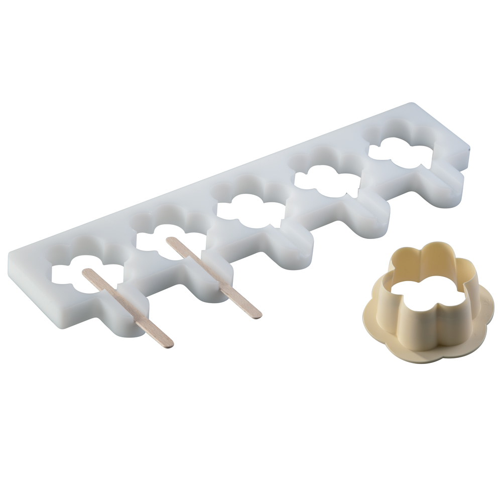 Silicone mould for mini icecream on stick Martellato Martellato