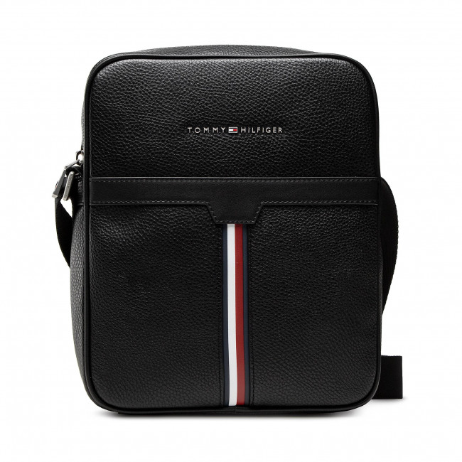 BORSELLO TOMMY HILFIGER TH DOWNTOWN REPORTER GRANDE NERO