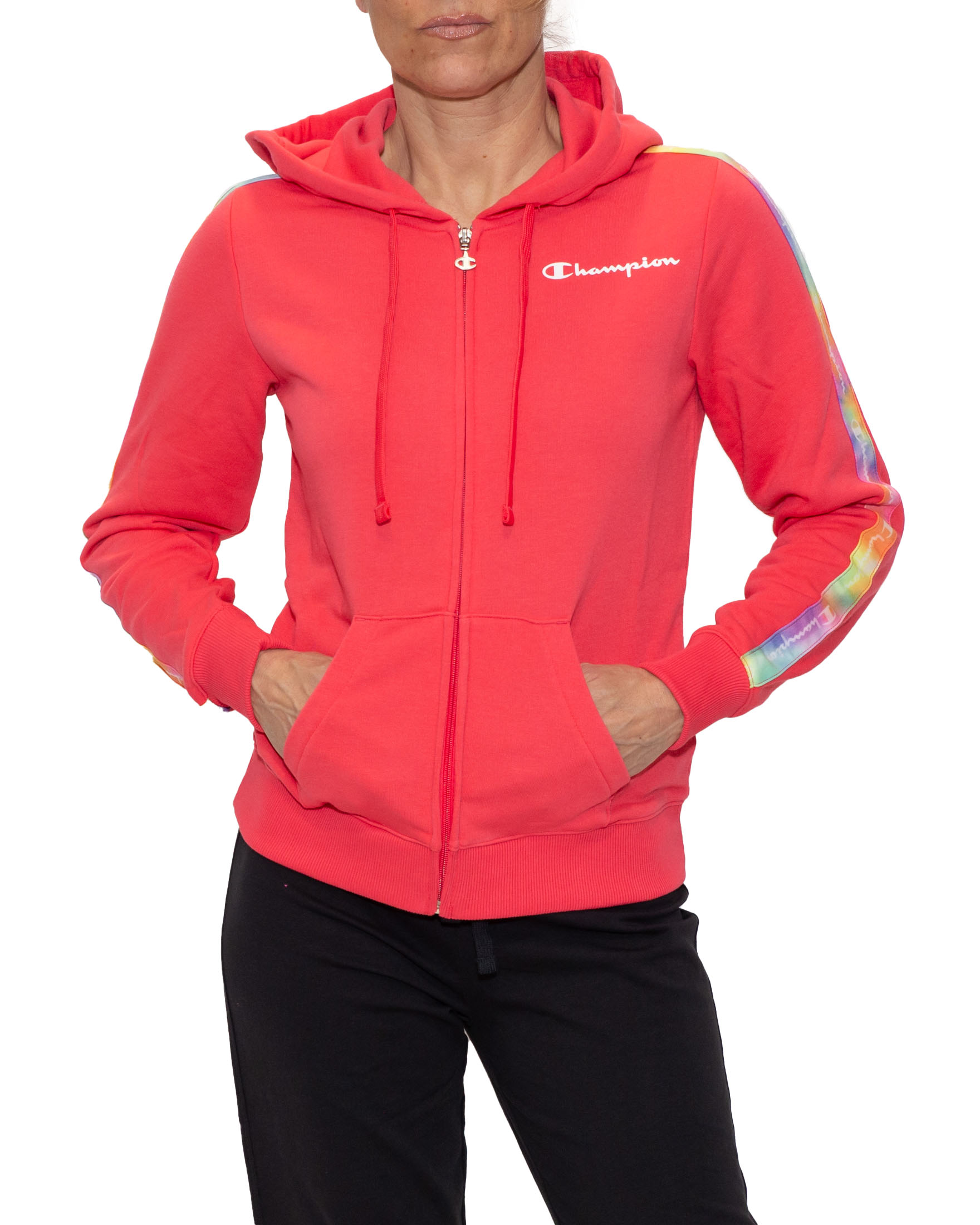 Felpa zip champion donna on sale