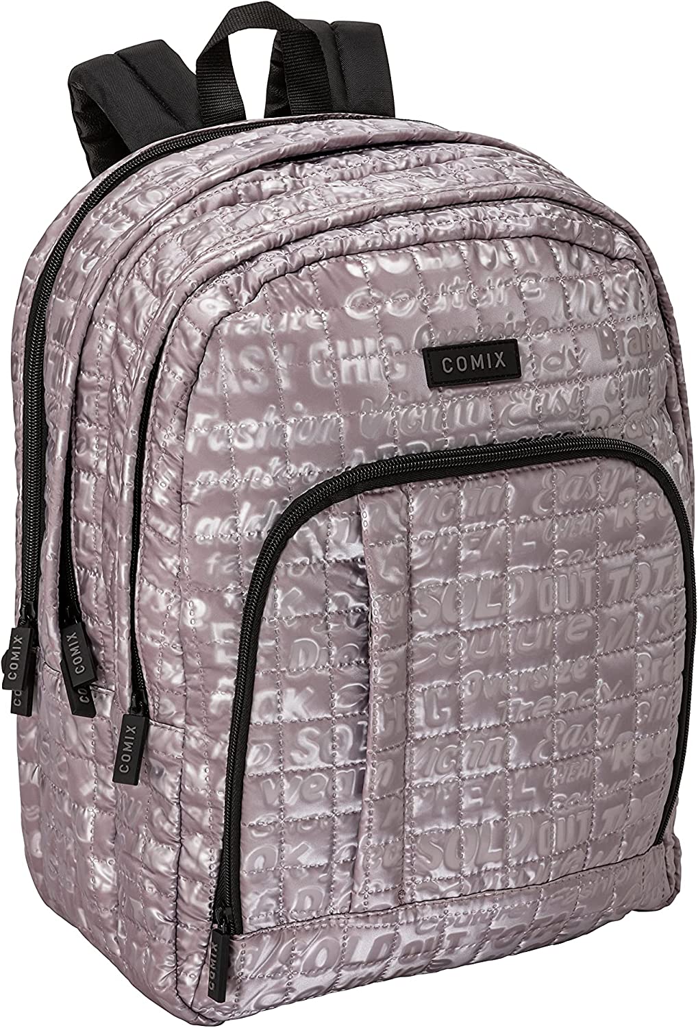 Zaino Trolley Comix Per Scuola - 46x35x21 Cm Con Ruote E Spallacci, Colore Lilla