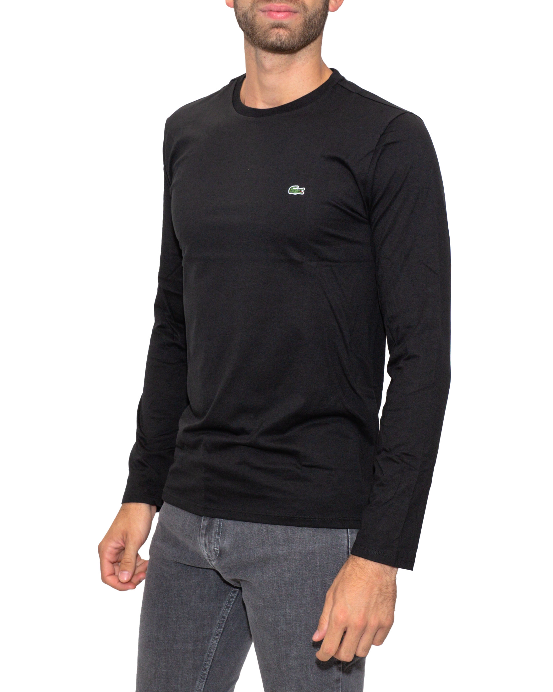 Maglia lacoste uomo manica on sale lunga