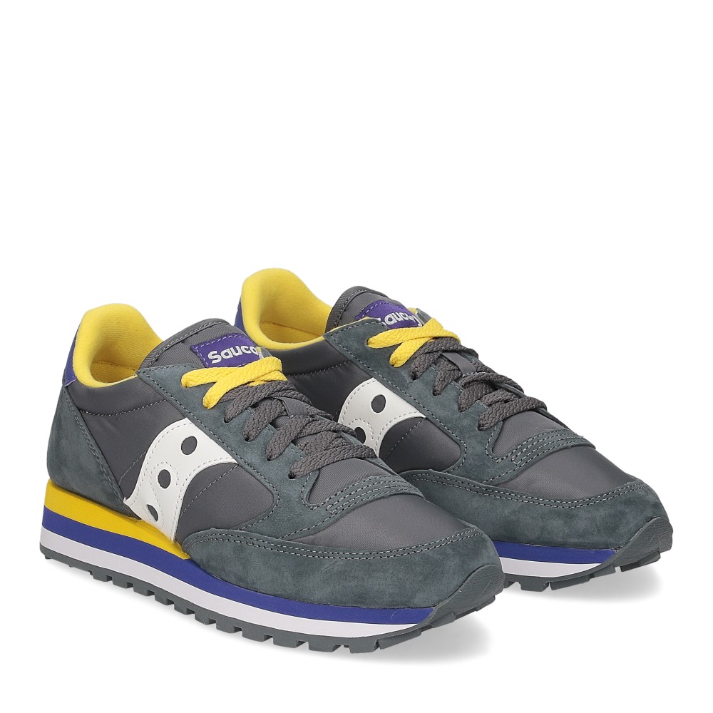 Saucony grigie shop gialle e viola