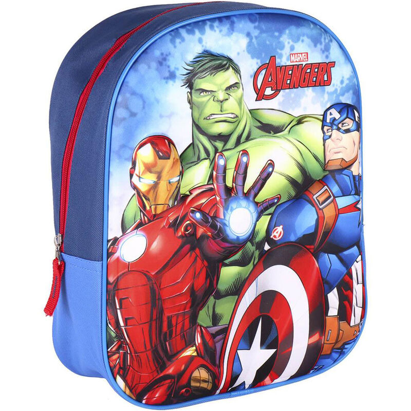 Zaino Asilo Avengers 31cm Cancelleria Party Papiro Ercolano