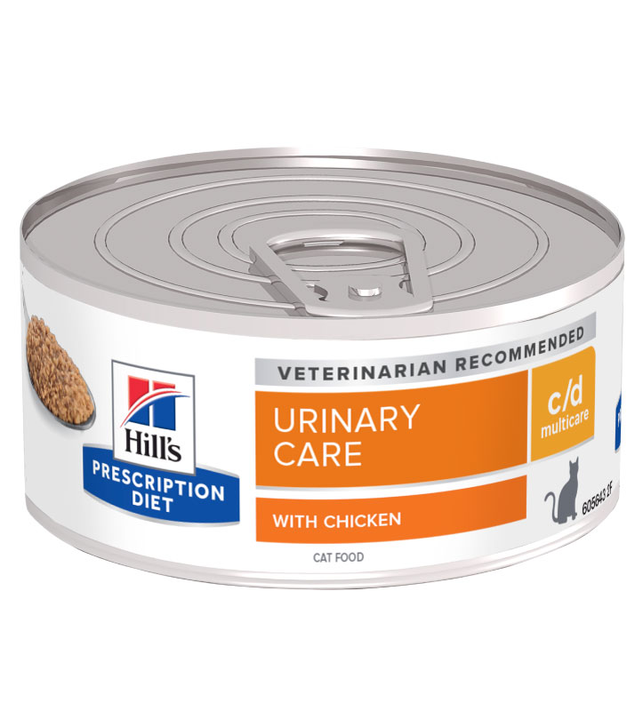 Hill's - Prescription Diet Feline - c/d - 156g x 6 lattine