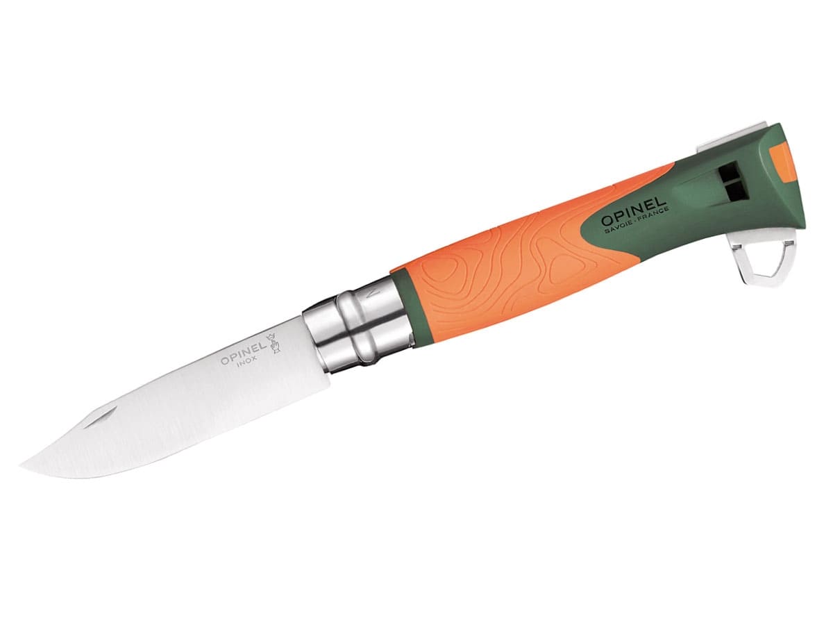 Omesio L-MS01 Coltello Tanto Full Tang In Acciaio 420c, Lama 10,4 Cm, Manico G10, Con Fodero Kydex E Acciarino