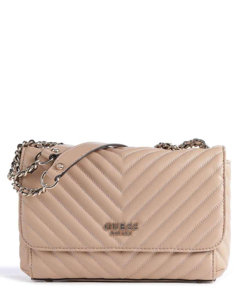 Borsa beige outlet guess