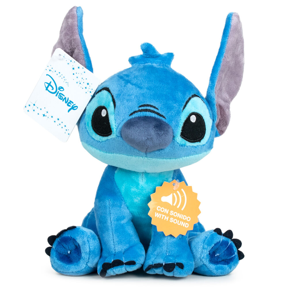 Peluche Disney Stitch con suono 30cm Cancelleria Party Papiro Ercolano