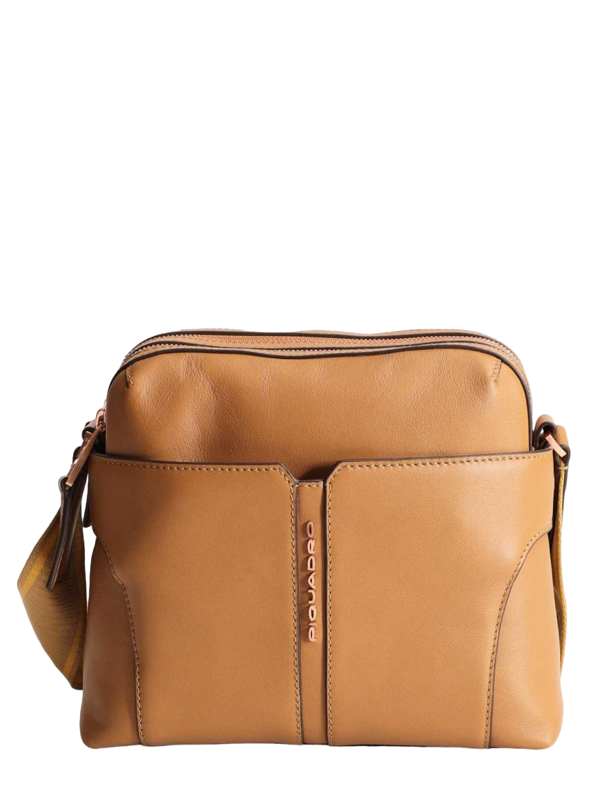 TRACOLLA PIQUADRO CROSSBODY PORTA iPad® MINI RAY BD6131S126/CU CUOIO