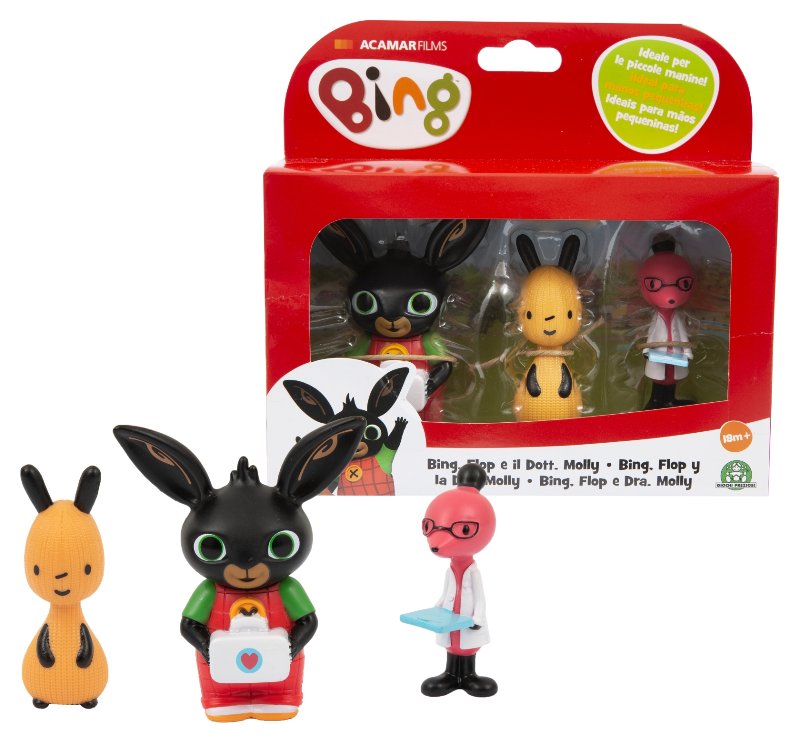 BING SET 3 PERSONAGGI BNG41000 GIOCHI PREZIOSI