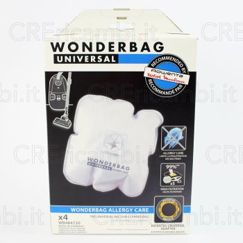 Sacco Universale Wonderbag Anti Allergeni WB484720 CRE Ricambi