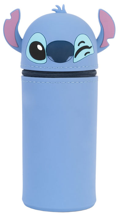 Mc Srl Disney Lilo e Stitch - Astuccio 3 Zip Scuola di Stitch con Cancelleria GIOTTO, per Bambini