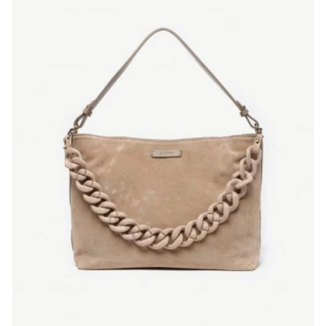 Borsa hot sale scamosciata beige