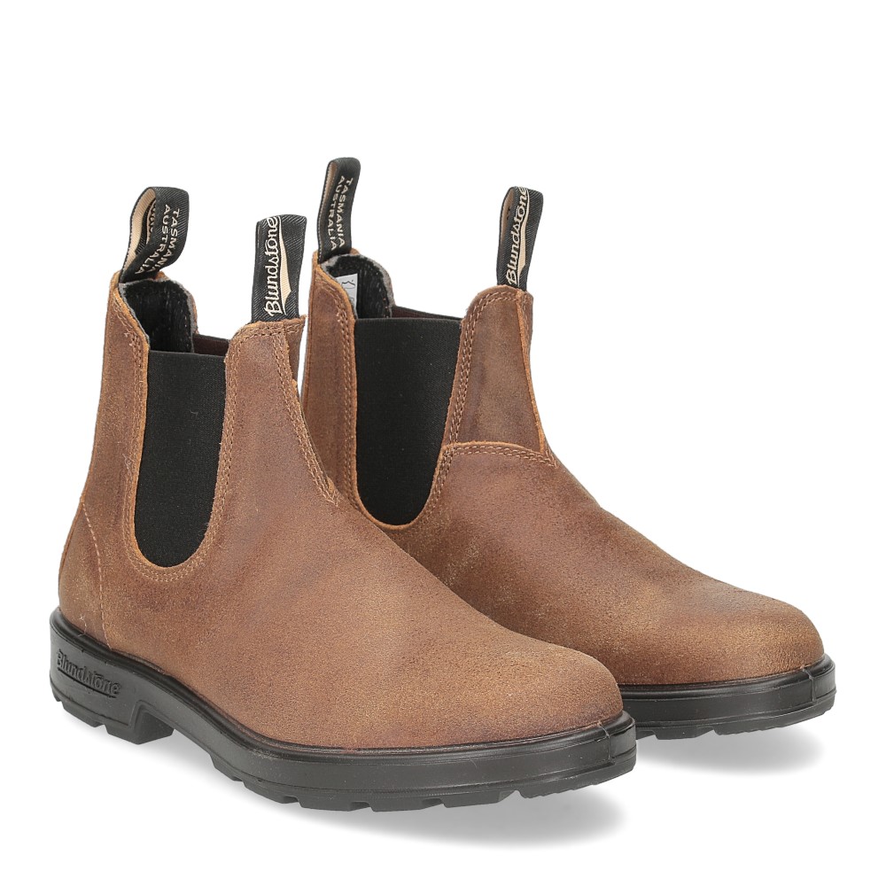 Blundstone 1611 suede tobacco Al Siletto Al Siletto