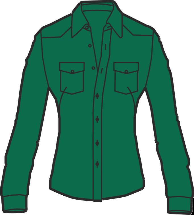 Camicia on sale verde donna