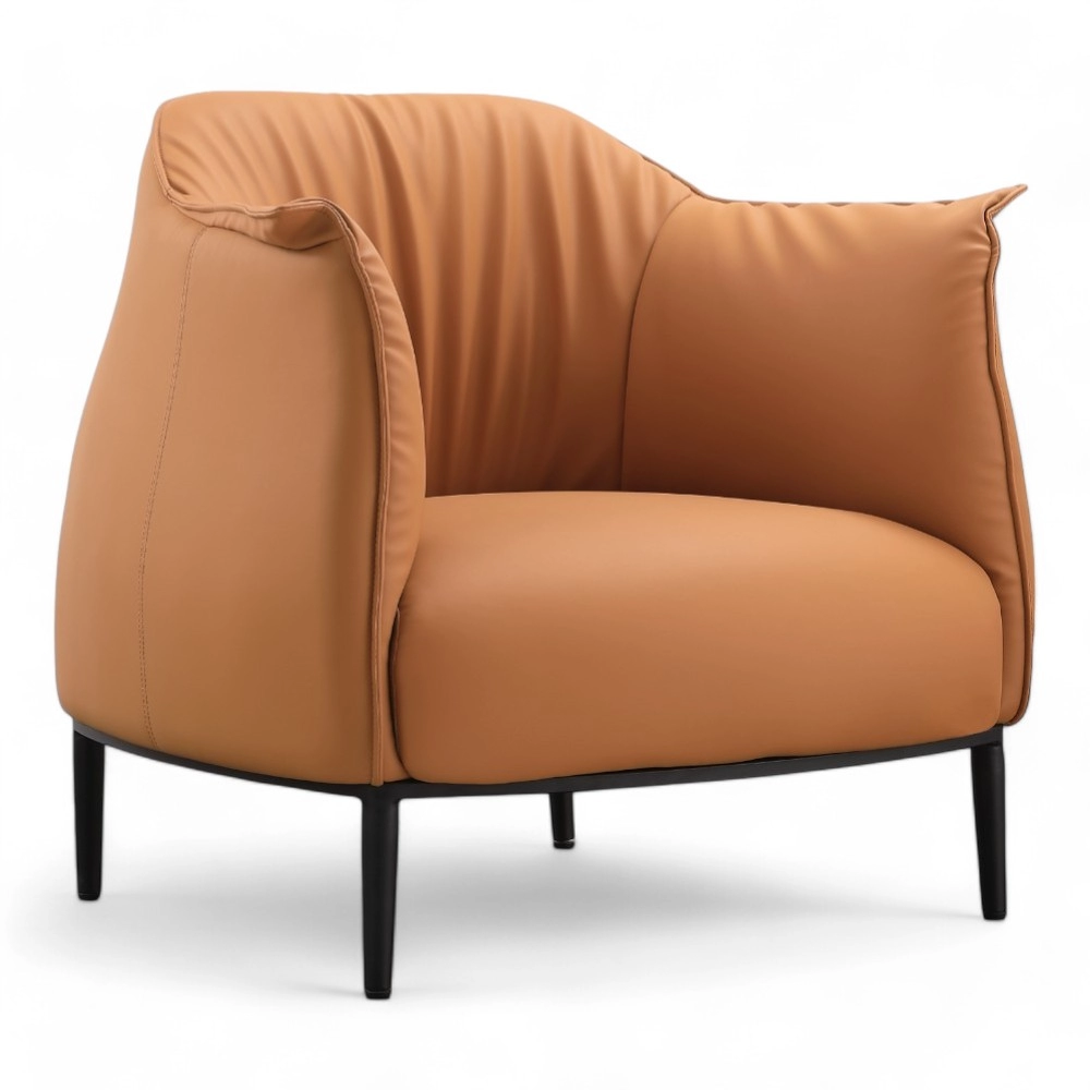 POLTRONA | SWAY.PR | SIMILPELLE MARRONE CAMMELLO