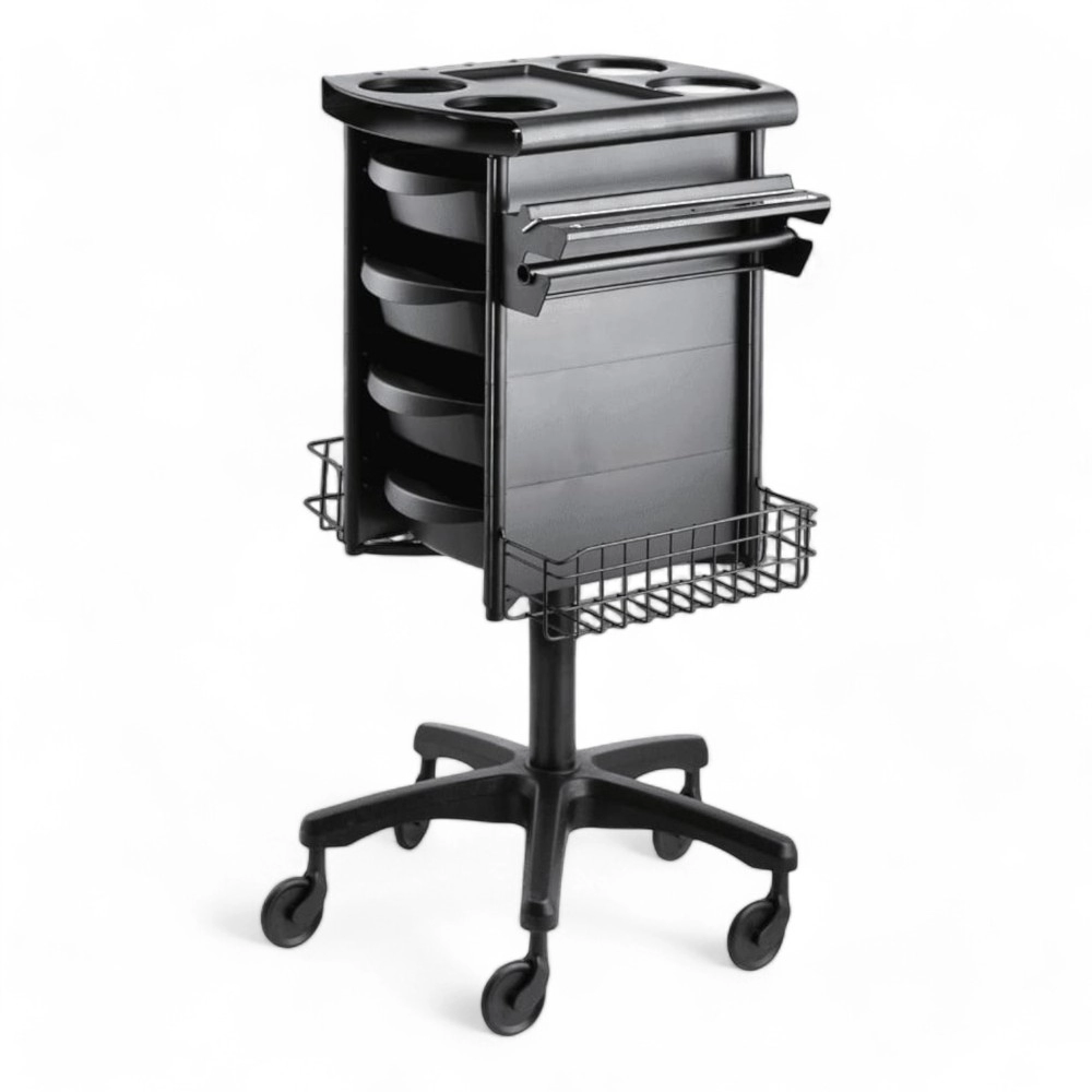 CARRELLO PARRUCCHIERE | FLOW.KF | ABS NERO