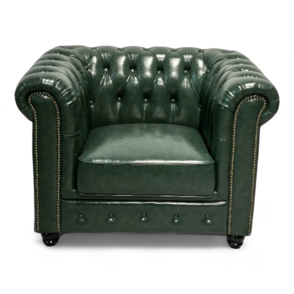 POLTRONA | CHEST.TR | SIMILPELLE VERDE