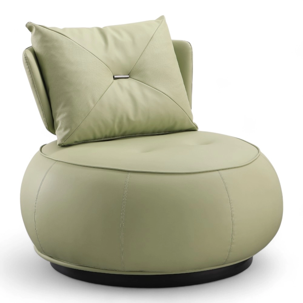 POLTRONA | ESSEN.PR | SIMILPELLE VERDE TEA