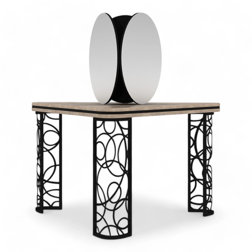 POSTAZIONE SPECCHIO | BOOME.AL | ISOLA TRIFACCIALE