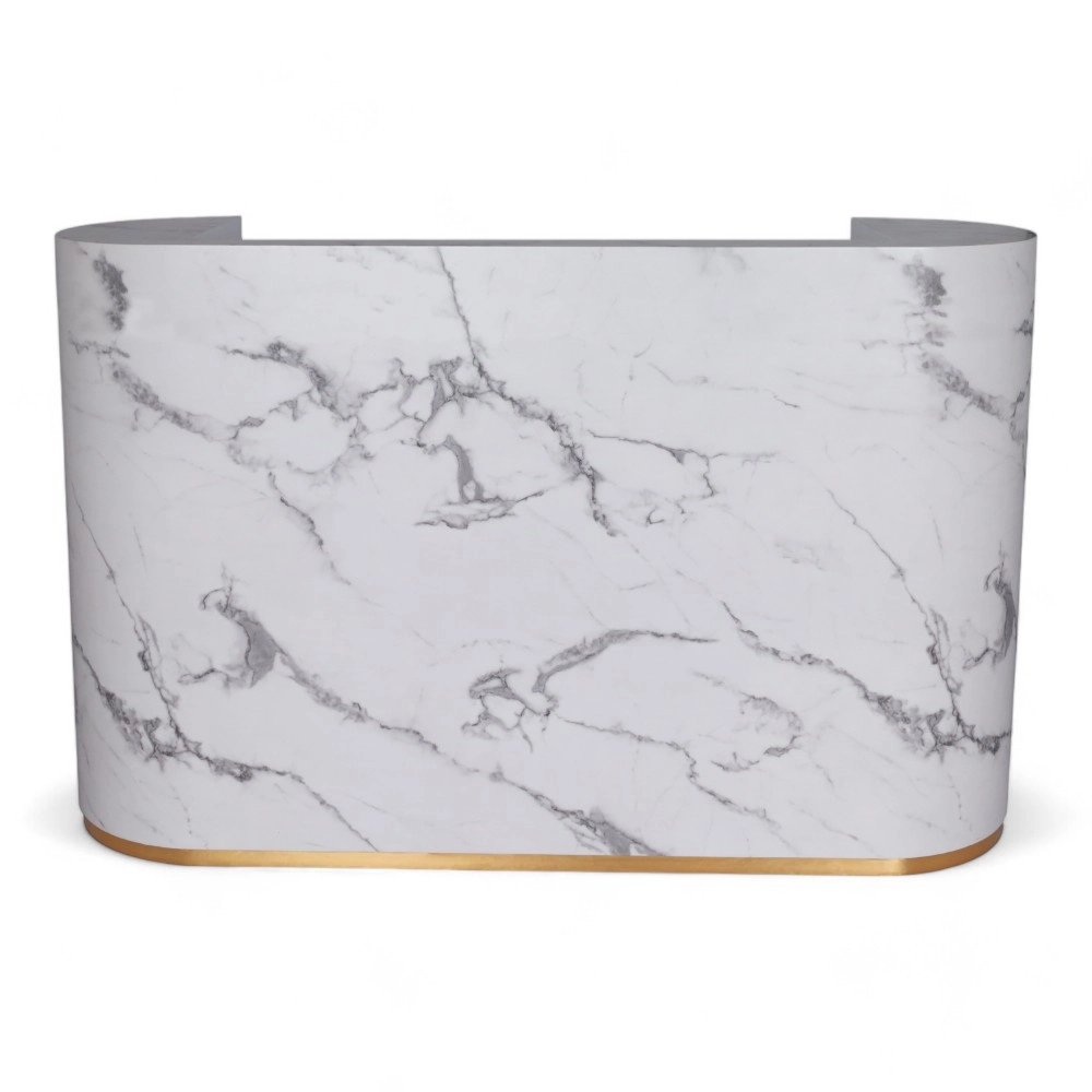 RECEPTION | VENER.FN | BIANCA EFFETTO MARMO 140 CM