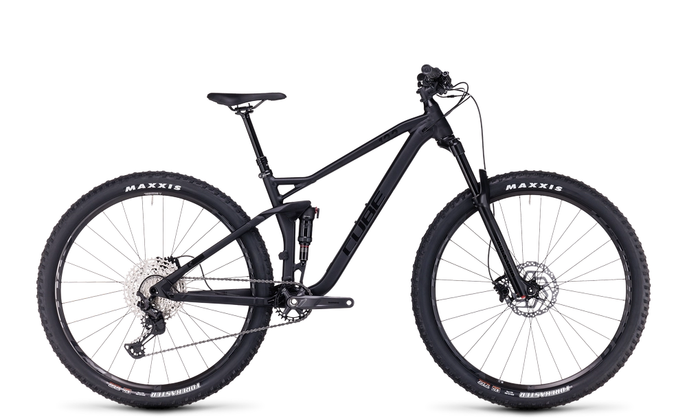 Cube Stereo ONE22 Race black anodized