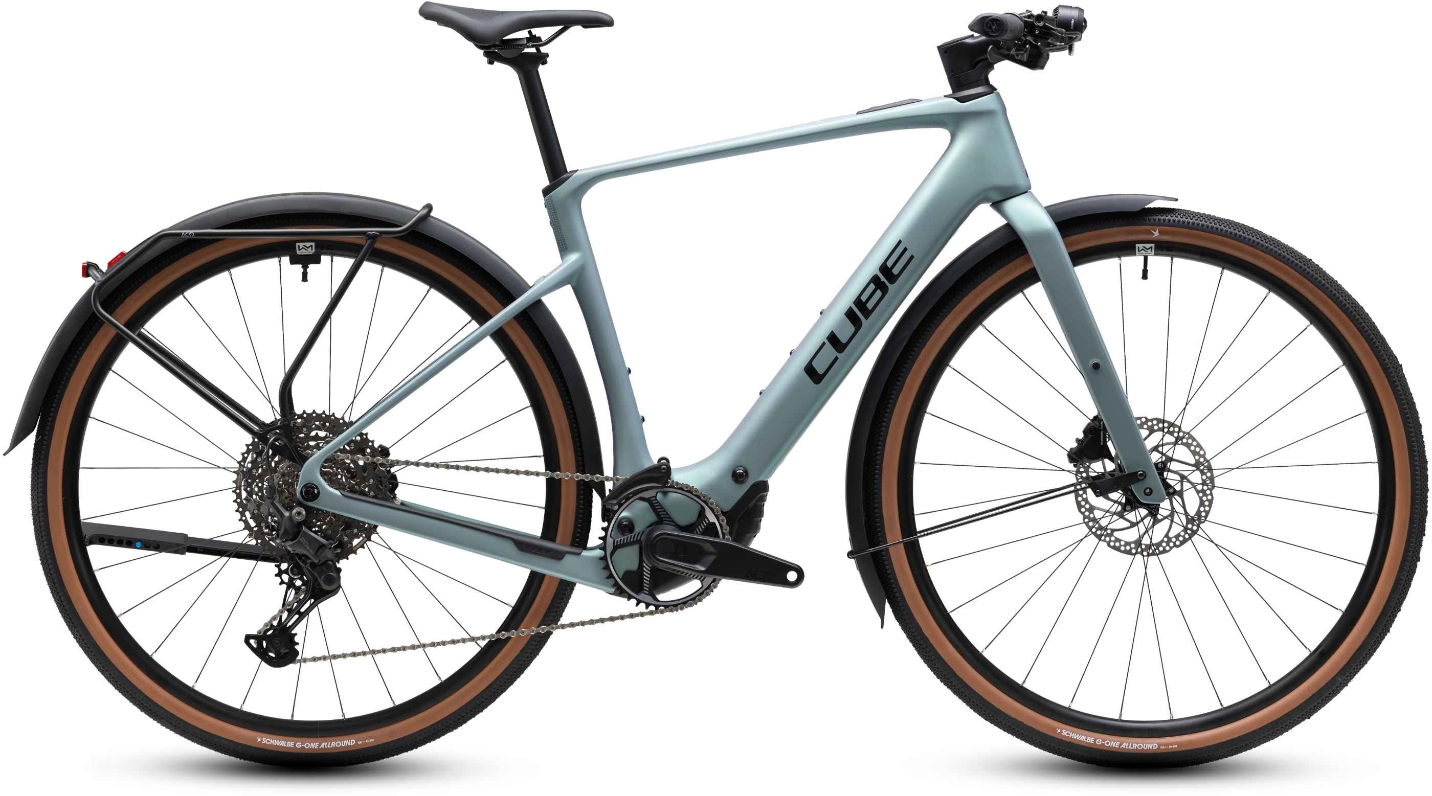 Cube Nulane Hybrid C:62 Race 400X FE seagrey´n´black