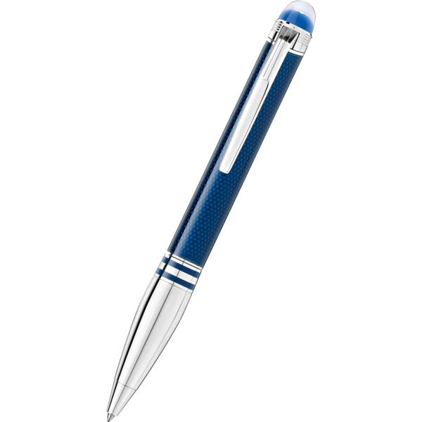 Ballpoint Montblanc Blue Planet Metal Doue 125288 Montblanc MAISANO GIOIELLI